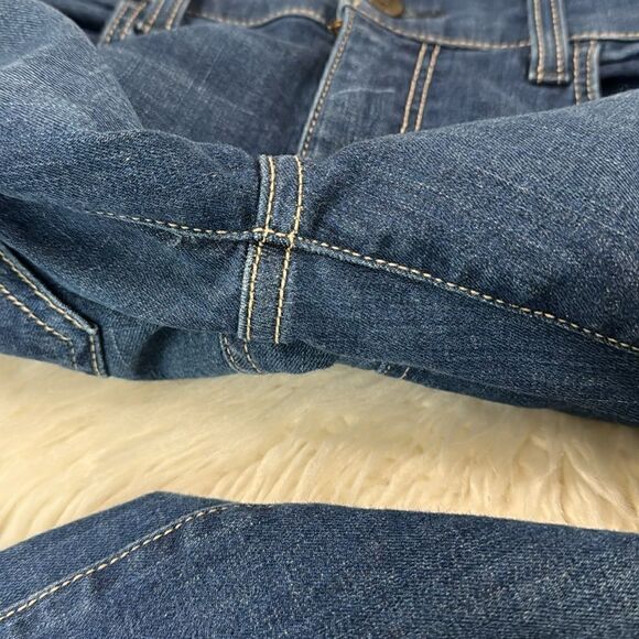 ANTHROPOLOGIE PILCRO FIT SERIF BLUE JEANS SIZE 28 - Picture 14 of 15